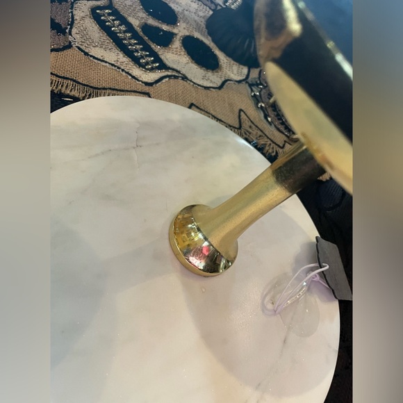 NWT Gothic Ouija Spirit Board Marble Cake/Dessert/Cheese Platter Pedestal Stand - Picture 10 of 11